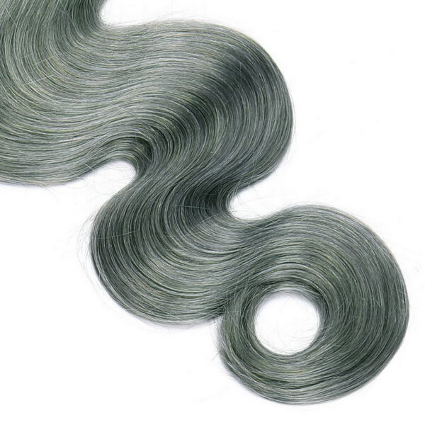 Virgin Hair Body Wave 1B/ Grey Hair Bundles - Image 7